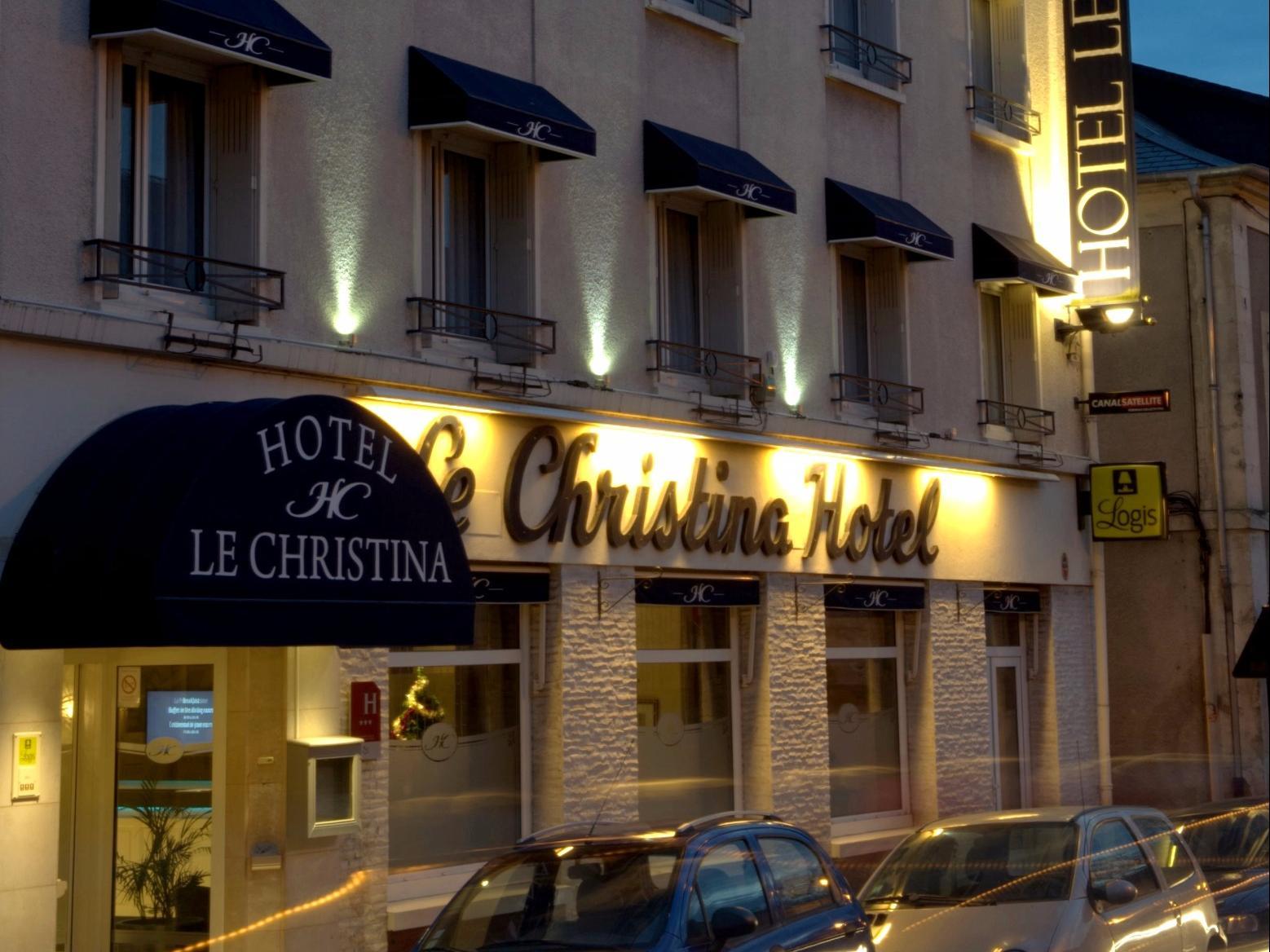 Logis - Le Christina Hotel Bourges Exterior foto