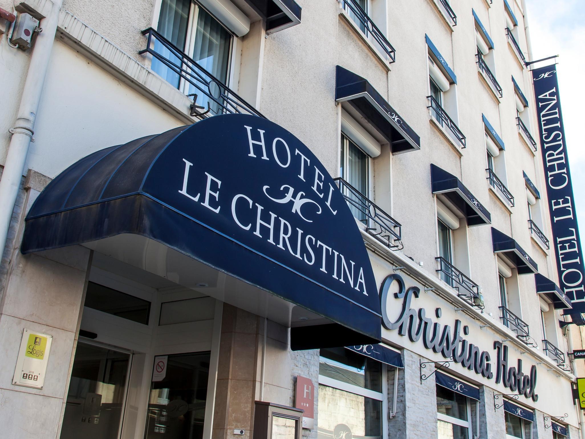 Logis - Le Christina Hotel Bourges Exterior foto